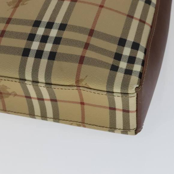 Burberry Haymarket Beige Canvas shoulder - Picture 9 of 10